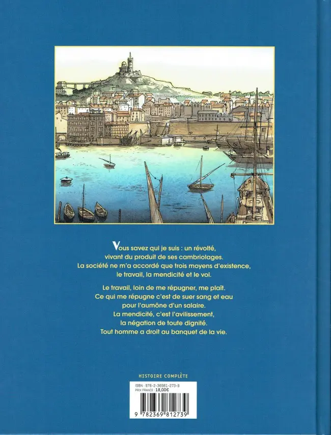 Verso de l'album Le Travailleur de la nuit