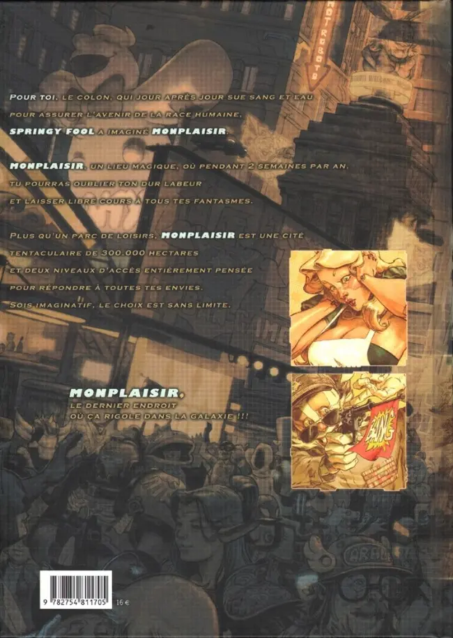 Verso de l'album Urban Tome 4 Enquête immobile