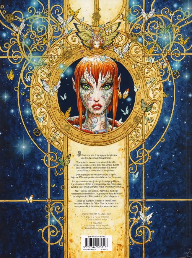 Verso de l'album Wika Tome 2 Wika et les Fées noires