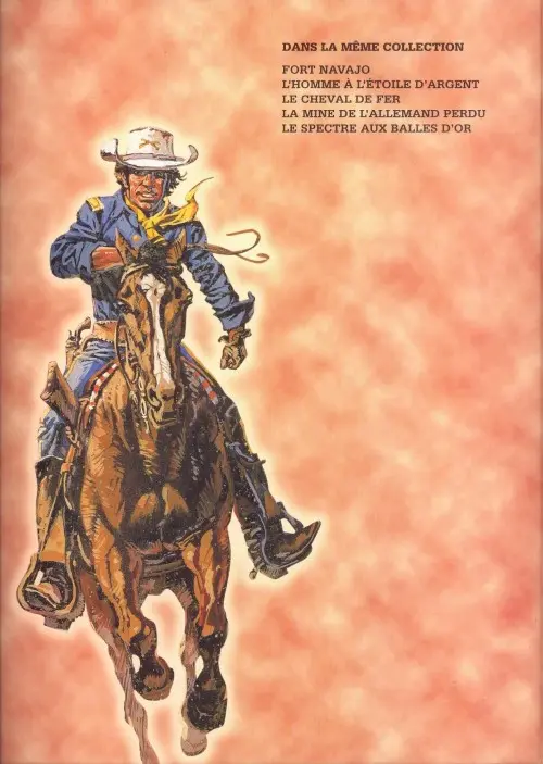 Verso de l'album Blueberry Tome 1 Fort Navajo