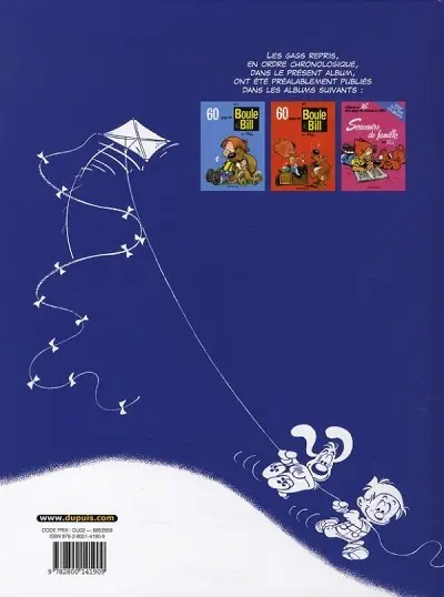 Verso de l'album Boule & Bill Tome 4 Système Bill