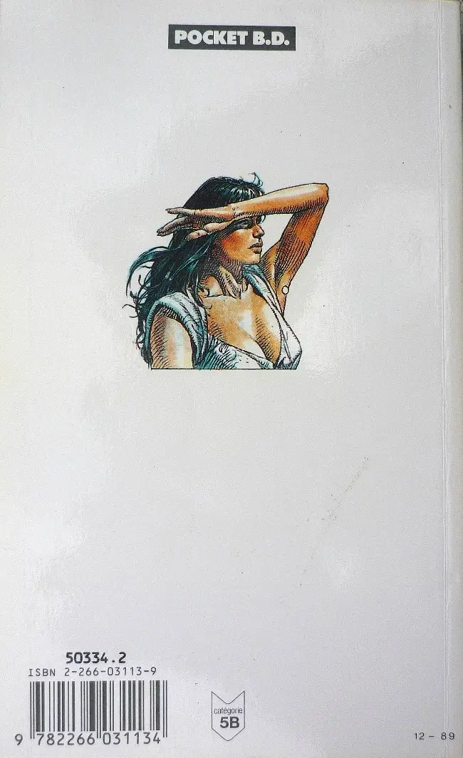 Verso de l'album Druuna Tome 2