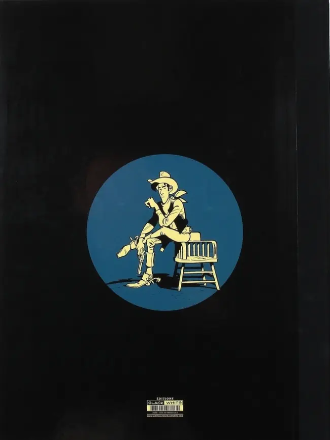 Verso de l'album Lucky Luke L'Homme qui tua Lucky Luke