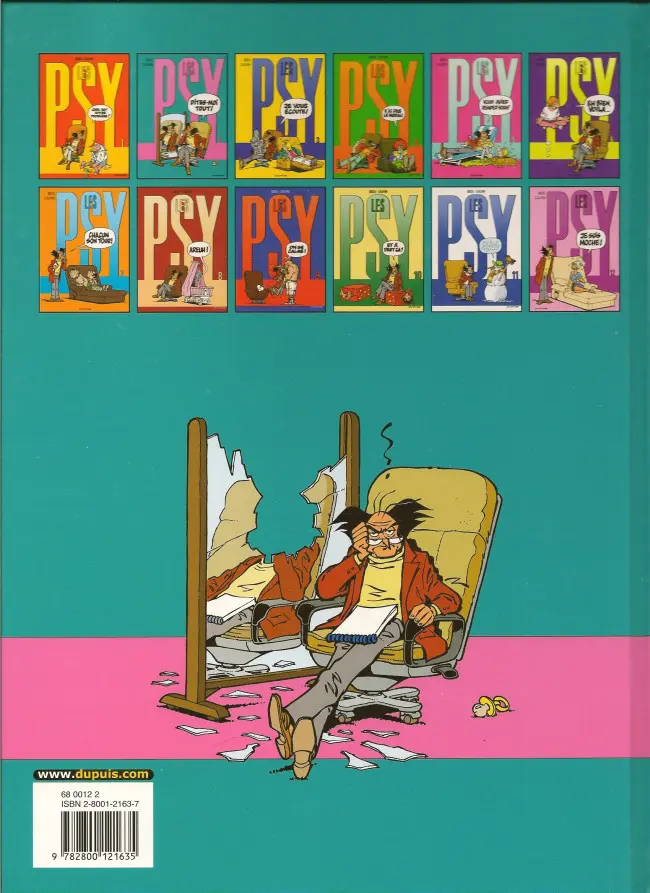 Verso de l'album Les Psy Tome 2 Dites-moi tout !
