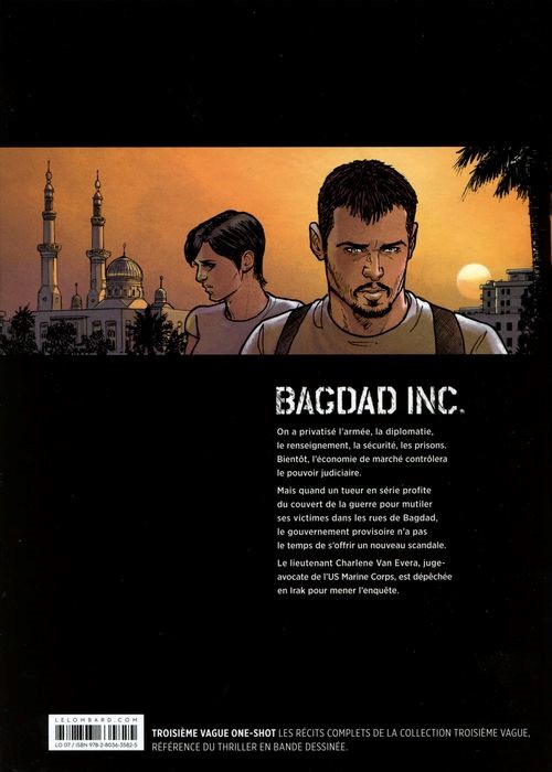 Verso de l'album Bagdad Inc.