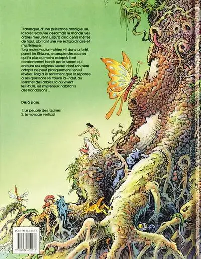 Verso de l'album Sylve Tome 1 Le peuple des racines
