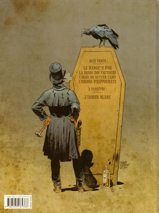 Verso de l'album Undertaker Tome 3 L'Ogre de Sutter Camp