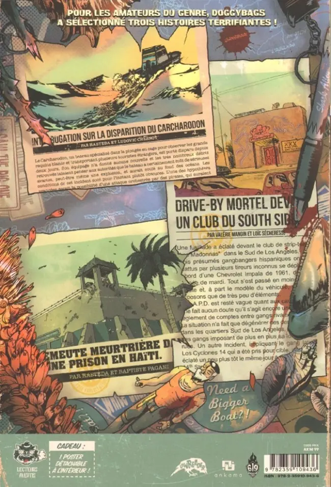 Verso de l'album Doggybags Vol. 11 Prizon