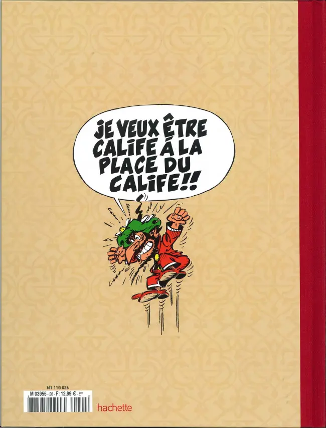 Verso de l'album Iznogoud La Collection - Hachette Tome 26