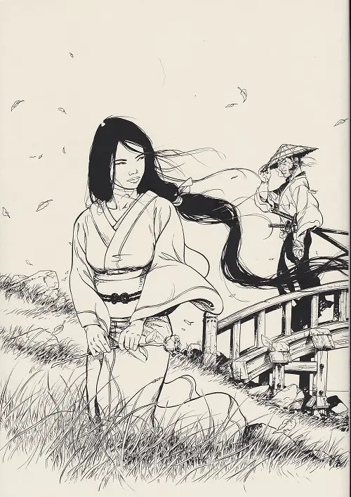 Verso de l'album Samurai Intégrale N&B Volume 2