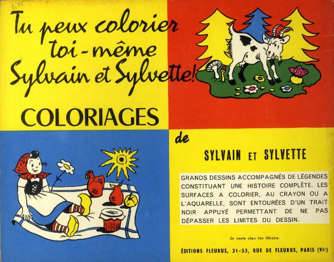 Verso de l'album Sylvain et Sylvette Tome 45 Tout le monde descend