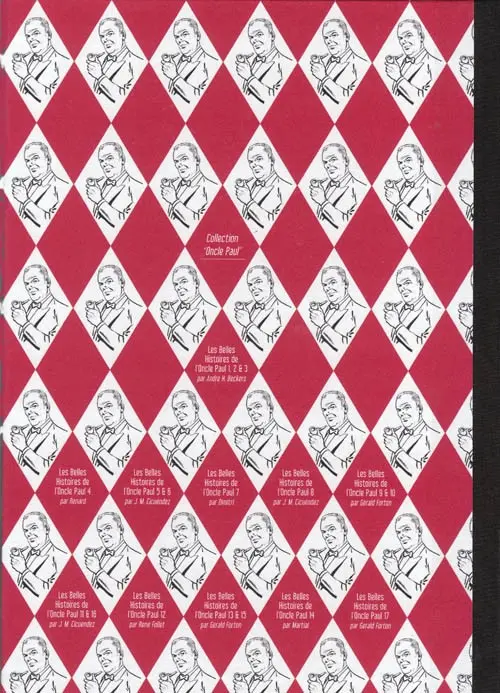 Verso de l'album Les Belles histoires de l'Oncle Paul Tome 17