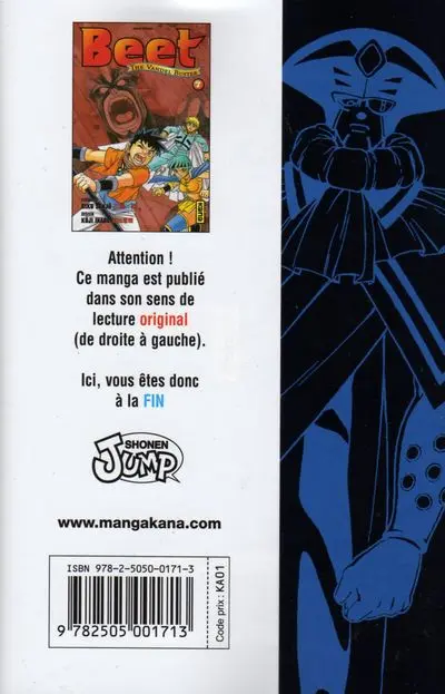 Verso de l'album Beet the Vandel Buster 7