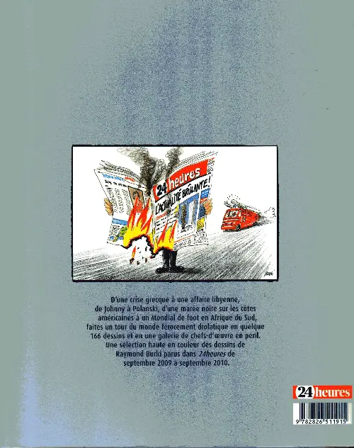 Verso de l'album Burki 10