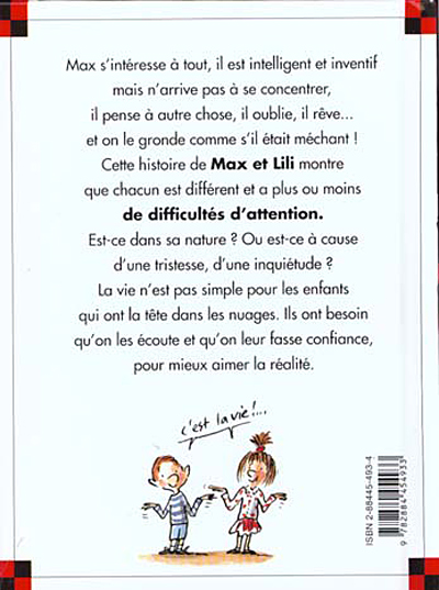 Verso de l'album Ainsi va la vie Tome 47 Max est dans la lune