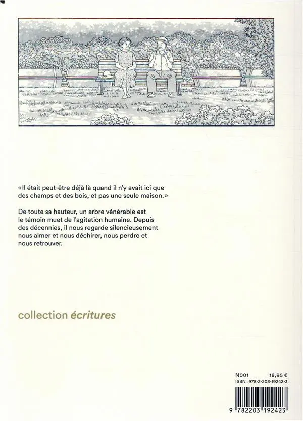 Verso de l'album L'Orme du Caucase