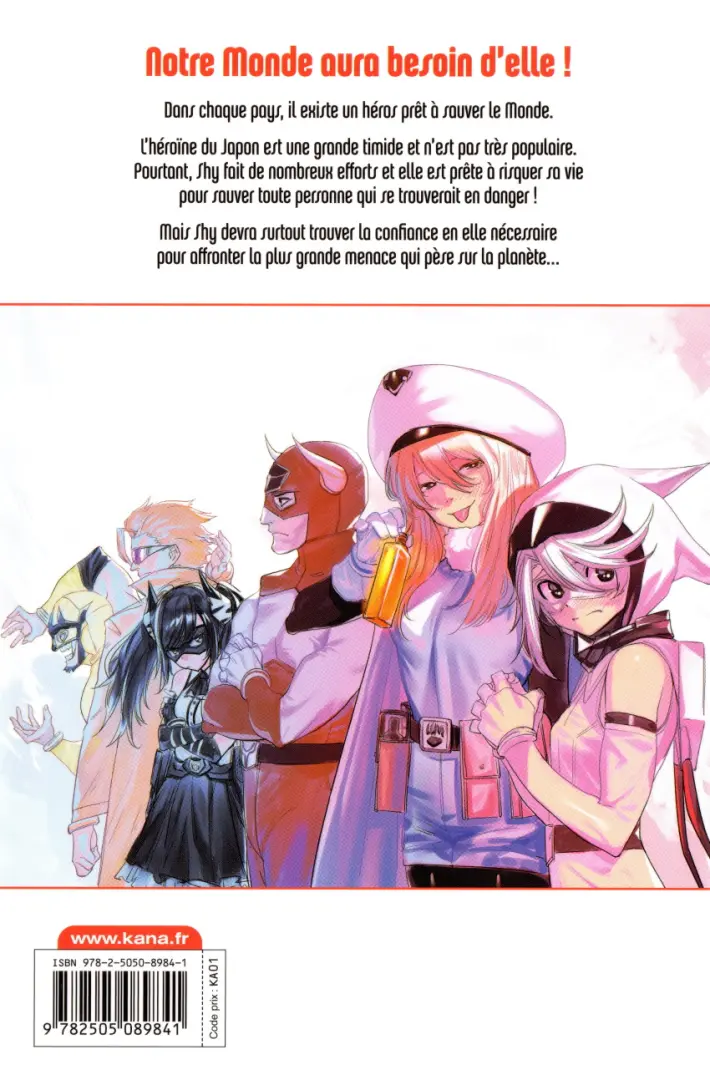 Verso de l'album Shy 1