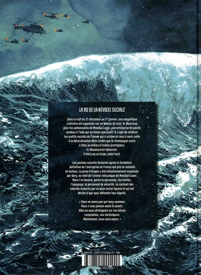 Verso de l'album Notre part des ténèbres