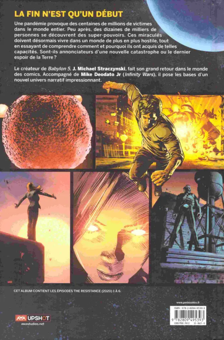 Verso de l'album The Resistance 1