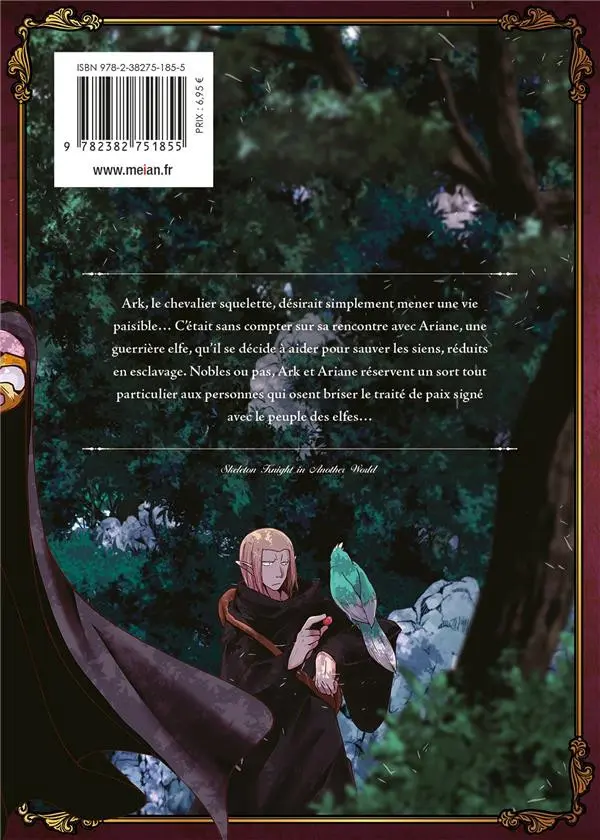 Verso de l'album Skeleton knight in another world Tome II