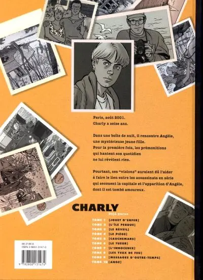 Verso de l'album Charly Tome 10 Ange