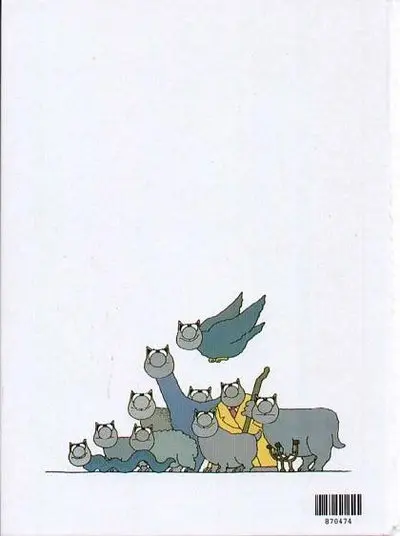 Verso de l'album Le Chat Tome 2 Le Retour du Chat