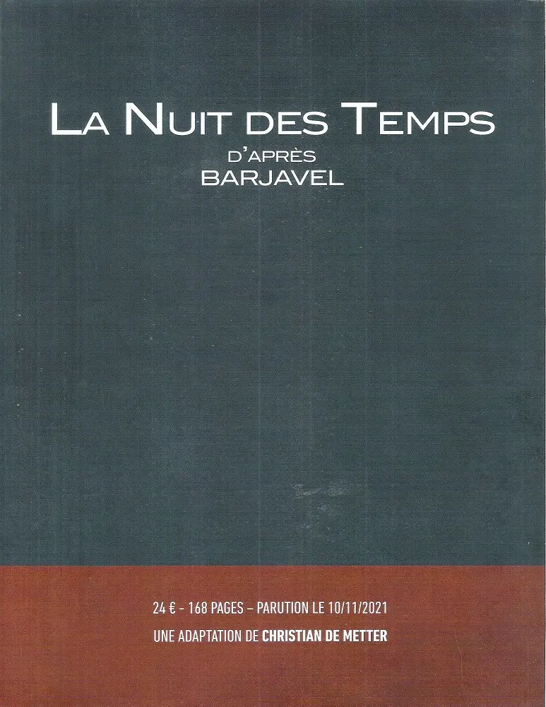Verso de l'album La nuit des temps