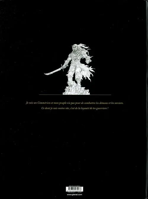 Verso de l'album Conan le Cimmérien Tome 8 Le Peuple du cercle noir