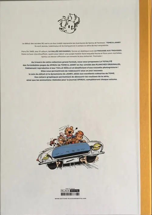 Verso de l'album Spirou et Fantasio Tome 41 La vallée des bannis