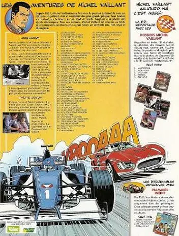 Verso de l'album Michel Vaillant Tome 61 La Fièvre de Bercy
