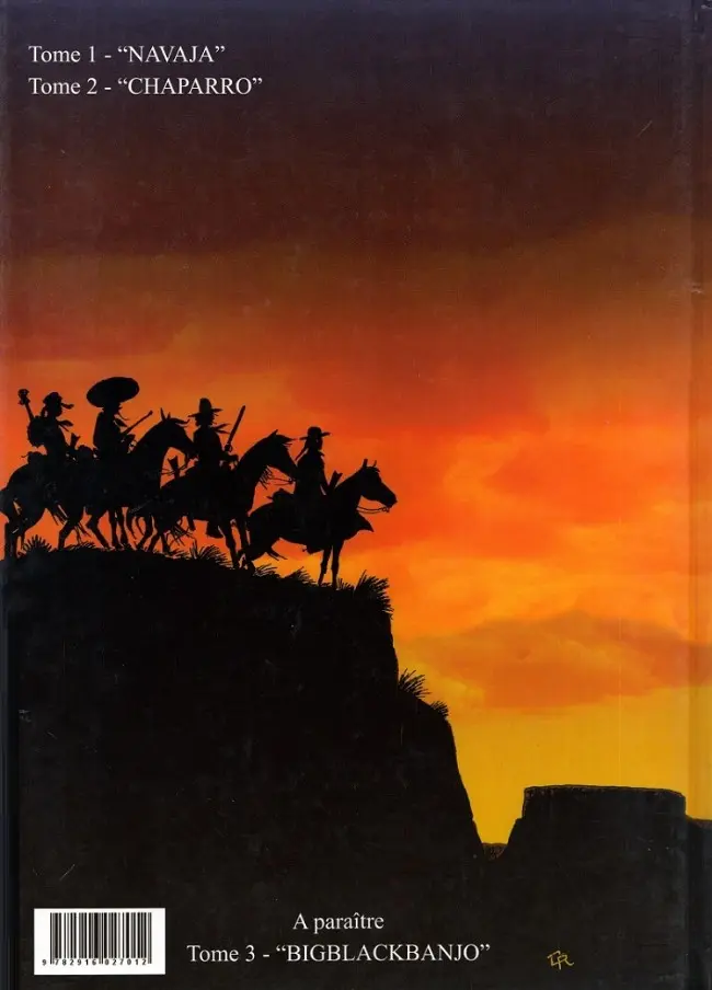 Verso de l'album Colorado Tome 2 Chaparro