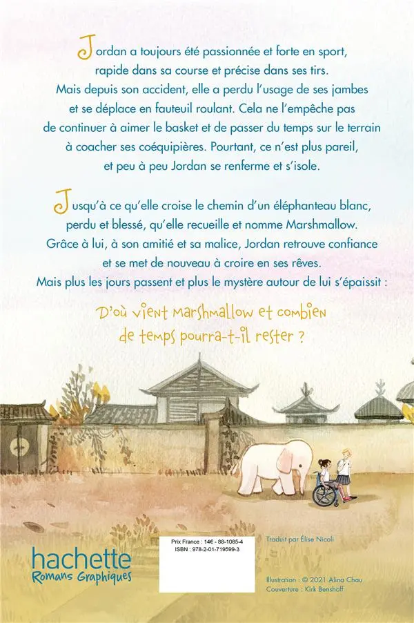 Verso de l'album Marshmallow et Jordan