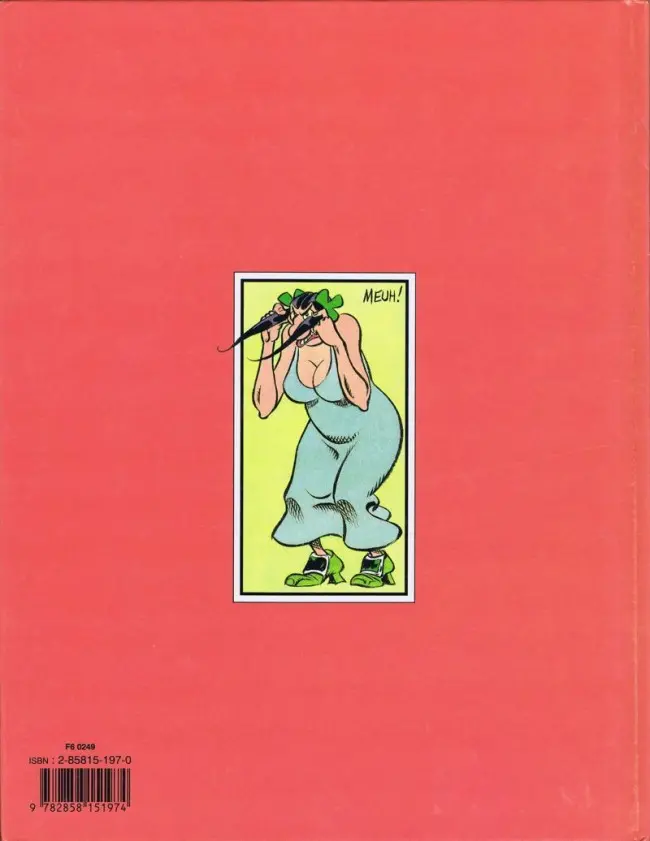 Verso de l'album Les Consultations du Docteur Oelenshläger Tome 3 Le Doc peint le monde tel qu'il est
