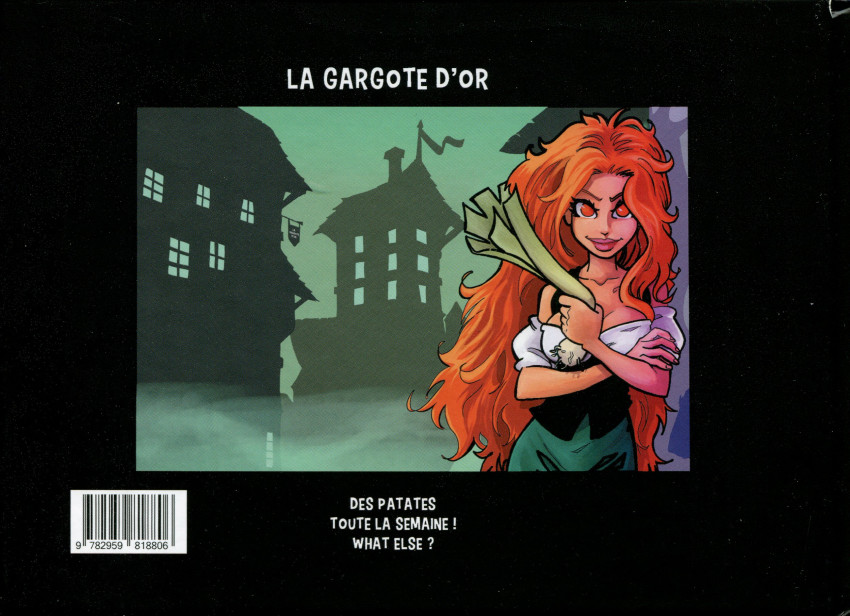 Verso de l'album La gargote d'or