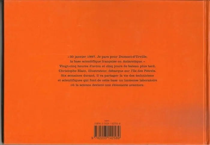 Verso de l'album Carnets Tome 2 Carnet polaire