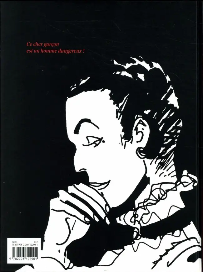 Verso de l'album Corto Maltese Tome 8 La maison dorée de Samarkand