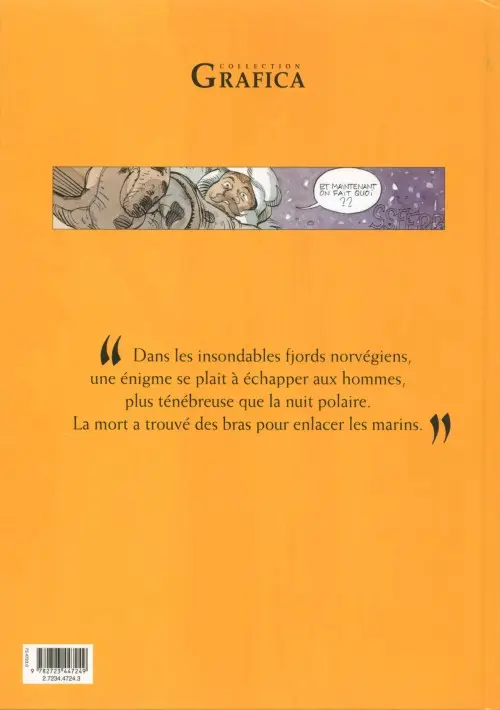 Verso de l'album Crypto Tome 2 Kraken