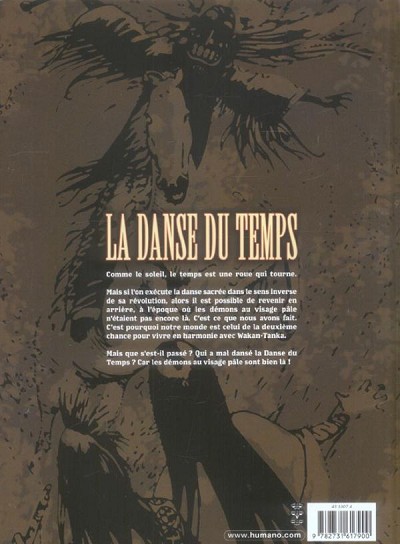 Verso de l'album La Danse du temps Tome 2 L'arme des démons