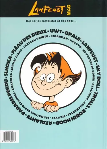 Verso de l'album Lanfeust mag L'album 6