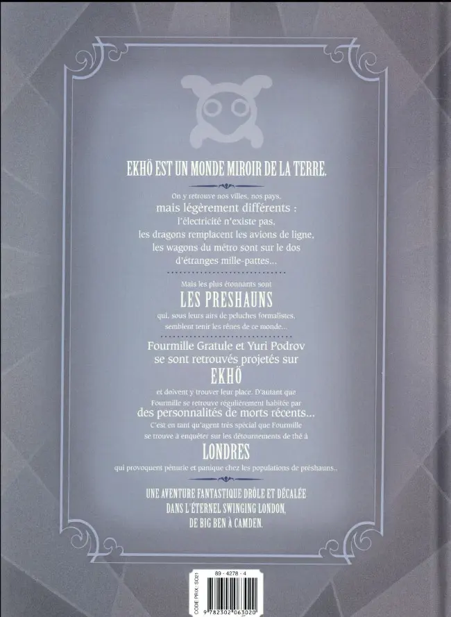 Verso de l'album Ekhö monde miroir Tome 7 Swinging London