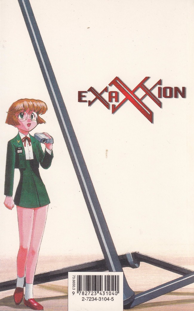 Verso de l'album Exaxxion 1