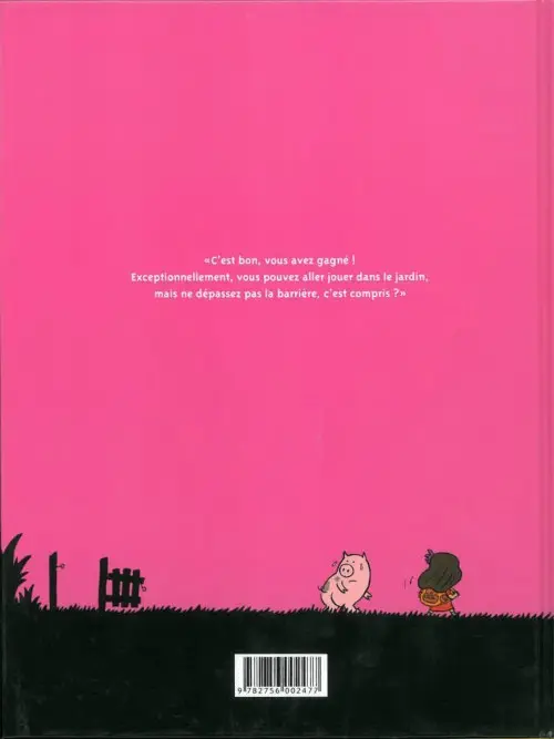 Verso de l'album La Fille du savant fou Tome 1 L'invention interdite