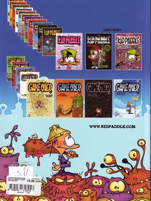 Verso de l'album Game over Tome 8 Cold case affaires glacées