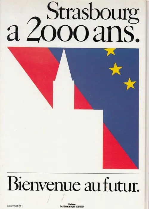 Verso de l'album Germain Muller raconte Strasbourg 2000 ans d'histoire