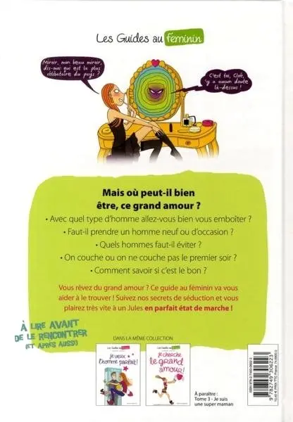 Verso de l'album Les Guides au féminin Tome 2 Je cherche le grand amour !