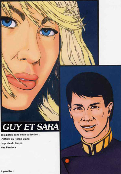 Verso de l'album Guy et Sara Tome 3 Nea Pandora