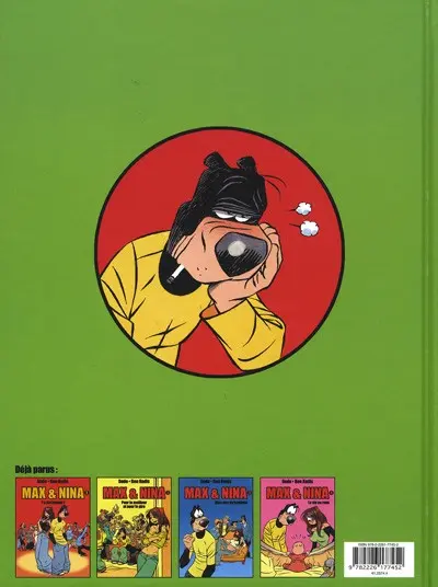 Verso de l'album Max & Nina Tome 5 Ça n'arrive qu'aux autres