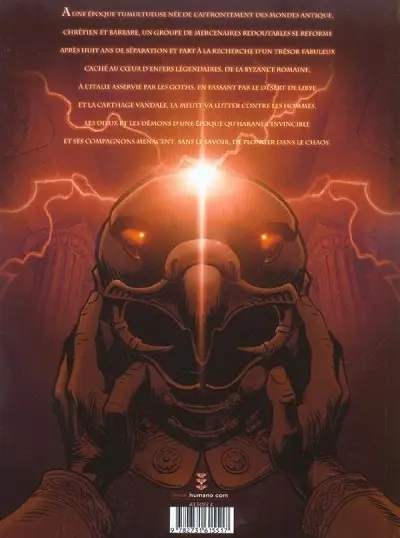 Verso de l'album La Meute de l'enfer Tome 1 Les compagnons de l'Aigle