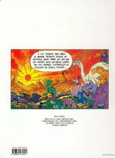 Verso de l'album Nabuchodinosaure Tome 5 Commando reptile saurien