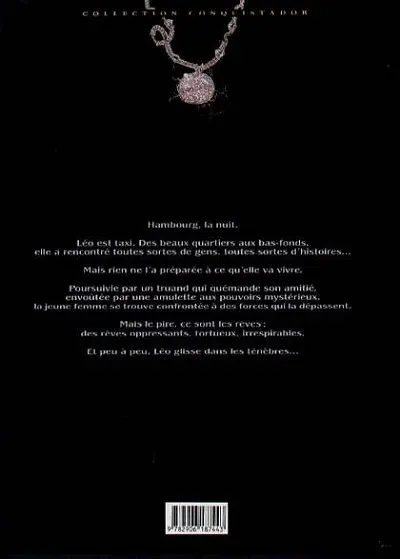 Verso de l'album Night taxi